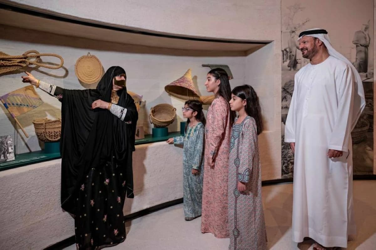 Emirati craftsmanship welcomes visitors at Zayed Museum during summer season