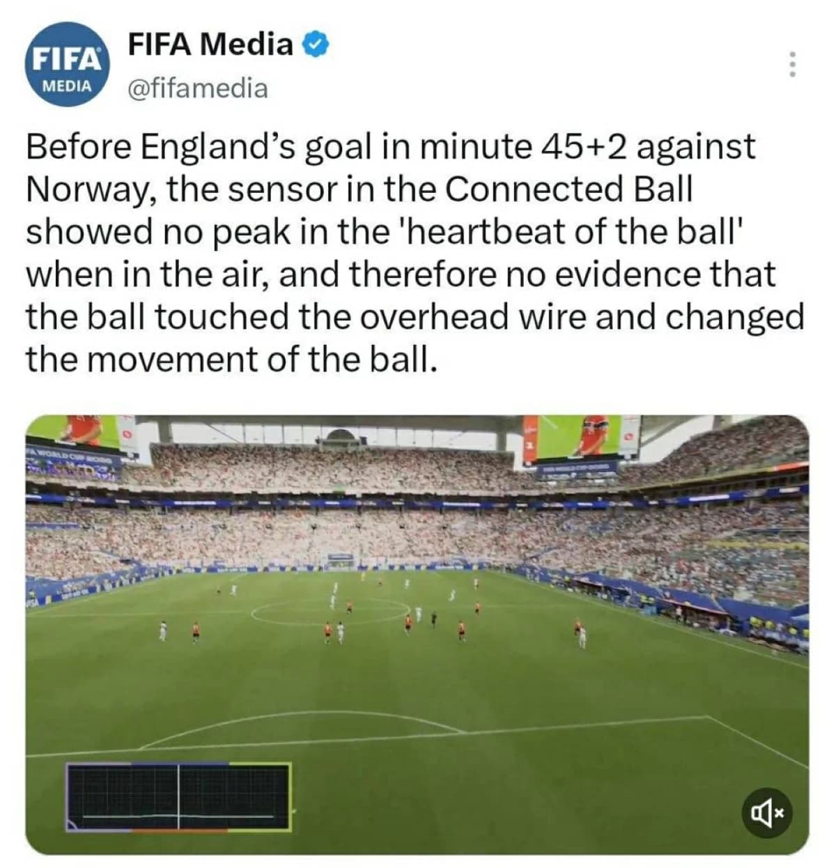 FIFA Settles Debate Over England’s Goal Against Norway Using "Spider-Man" Camera Paradox