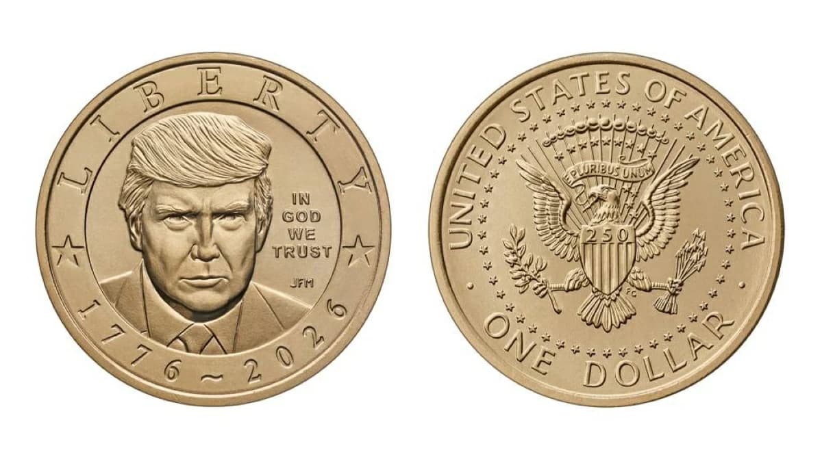 Mint unveils new dollar bill featuring Trump’s image with updated design