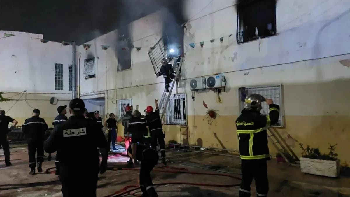 Thirty People Killed and Injured in Fire at Algerian Orphanage