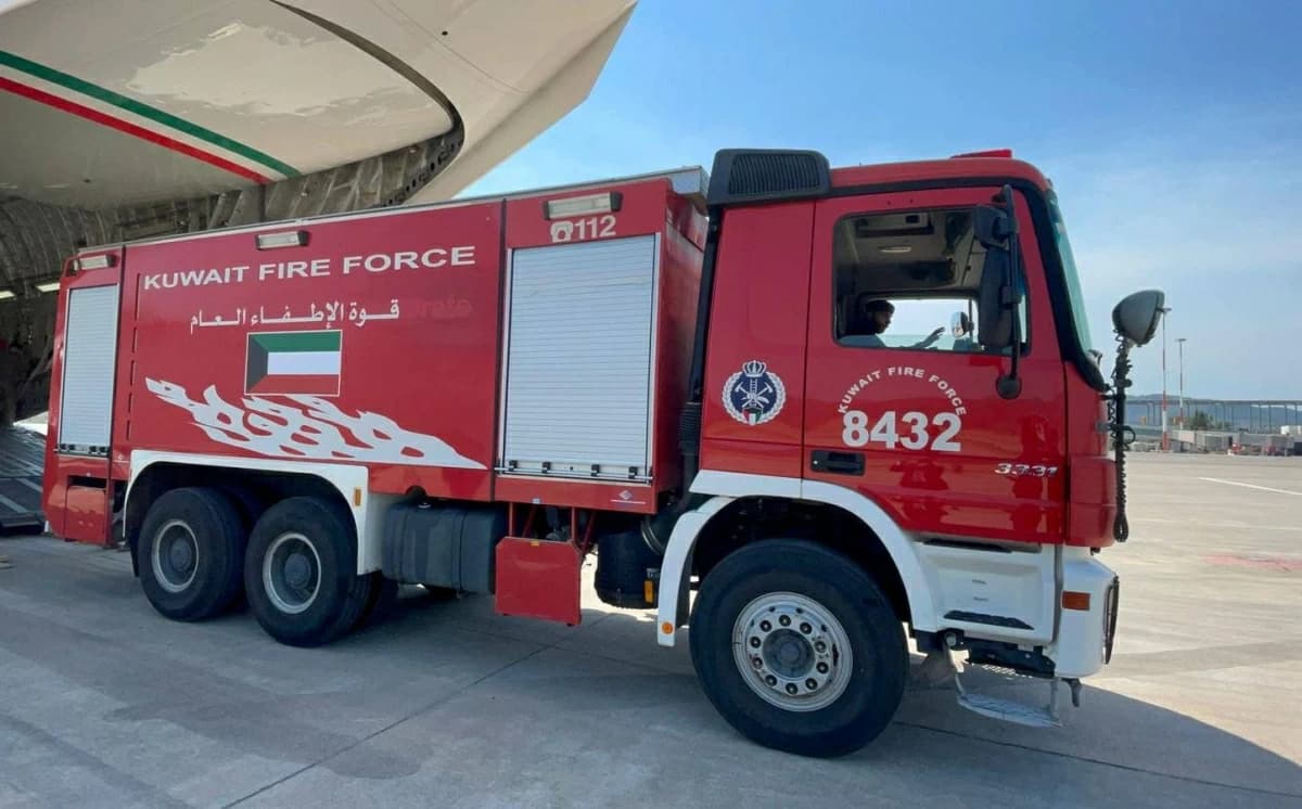 Kuwait Manages Multiple Fires After Iran Attack