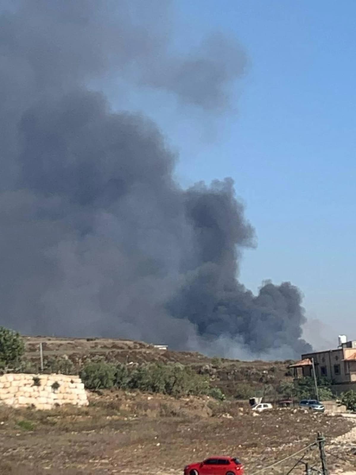 Israeli settlement evacuated amid West Bank fires