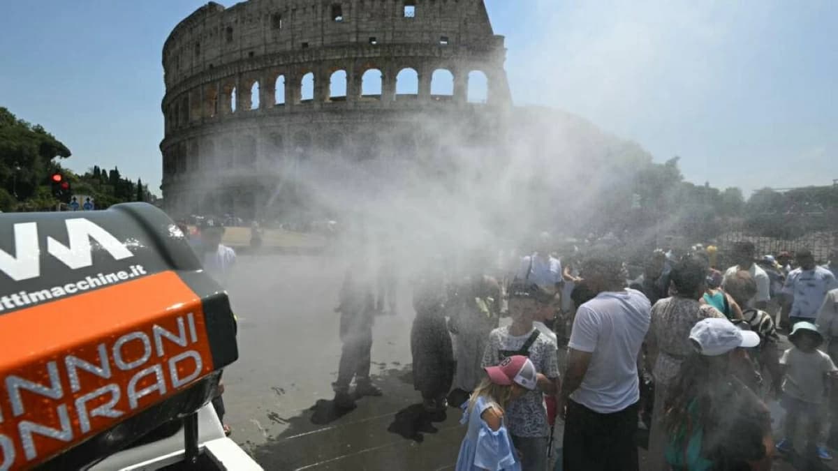 Italy Simmers in Summer Heat