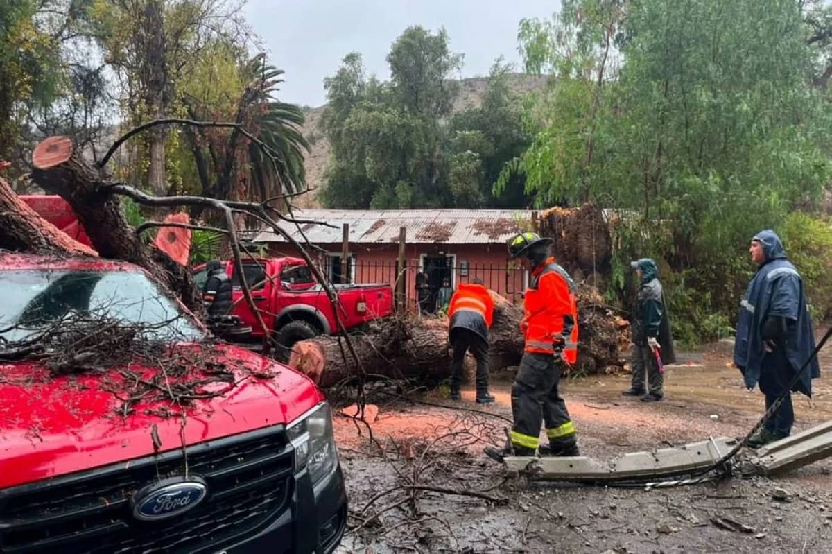 Chile faces historic storm