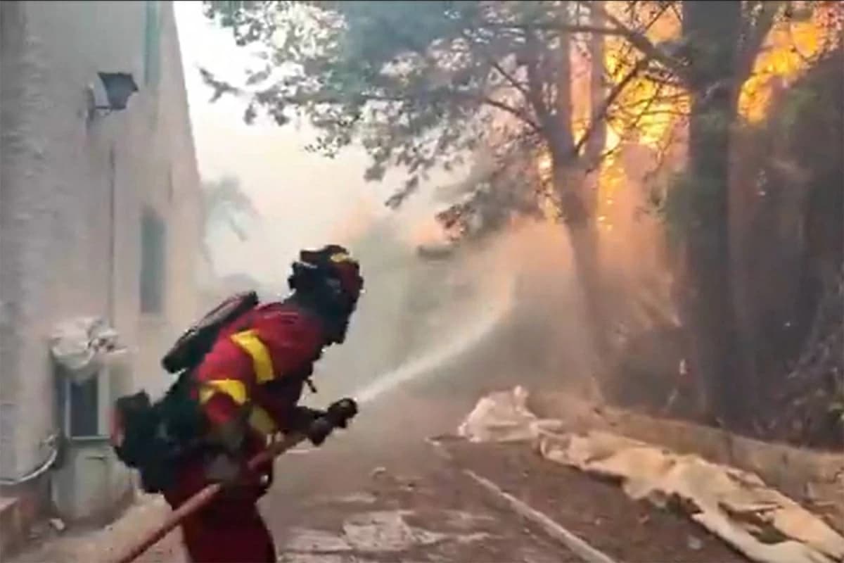 طوارئ في مدريد بسبب الحرائق