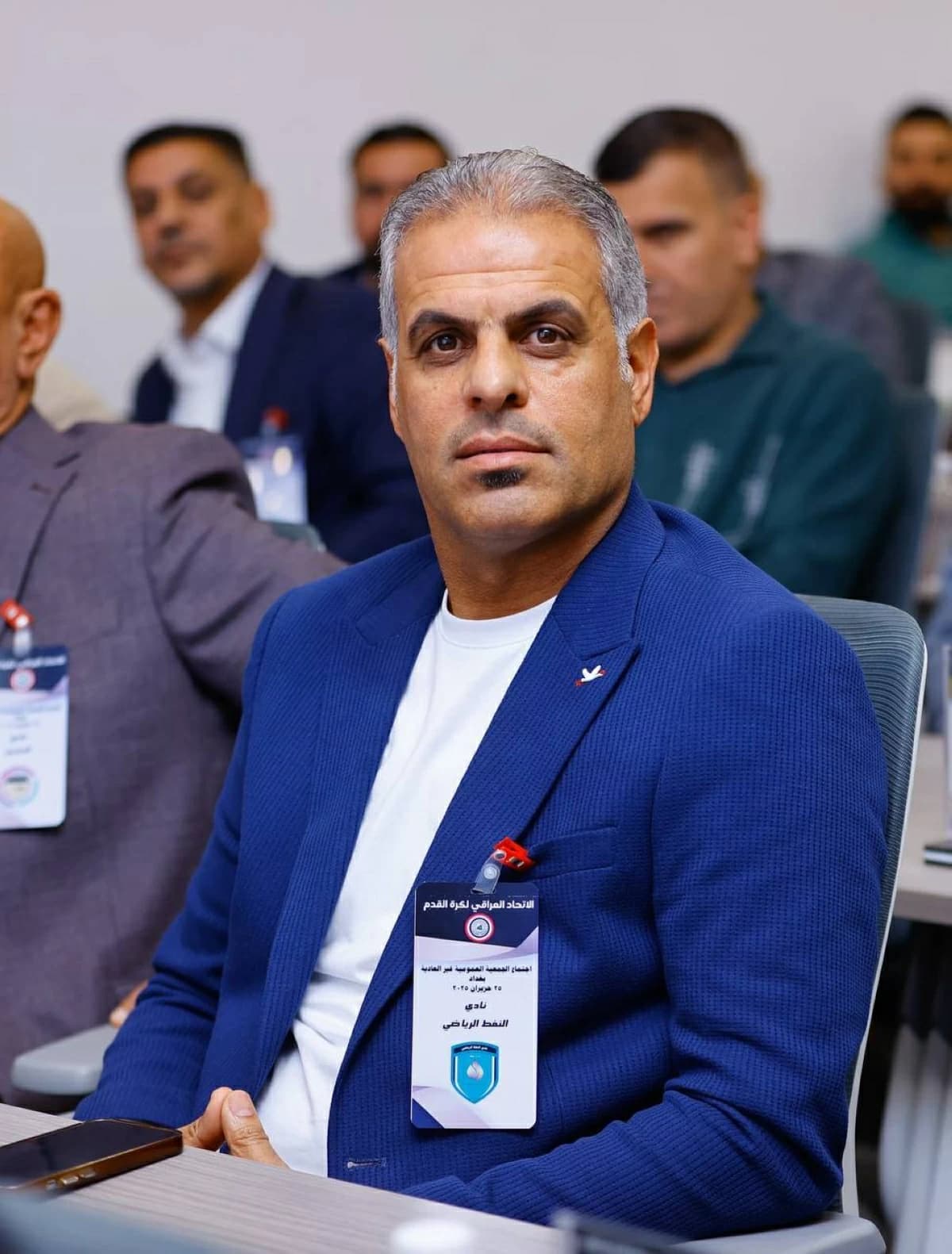 Mutashaq Kazem leads Iraq team