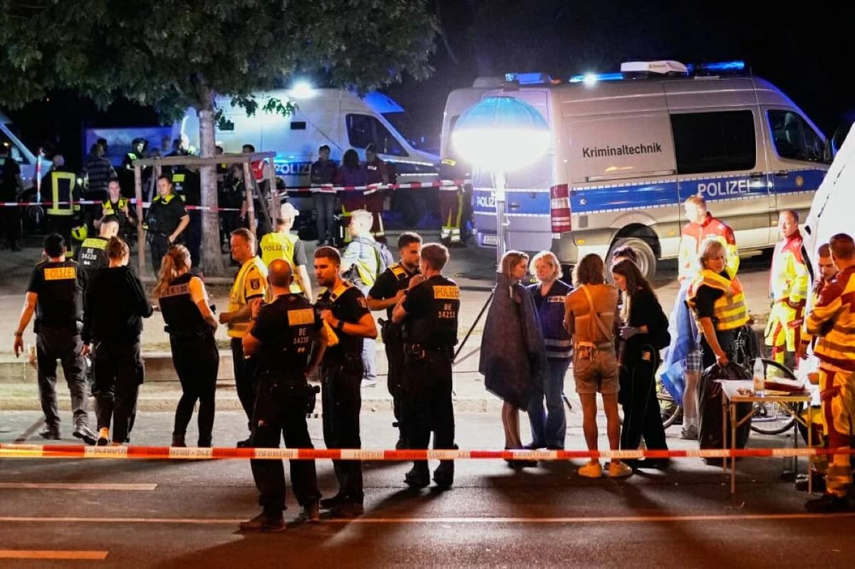 Berlin car attack leaves 1 dead, 16 injured