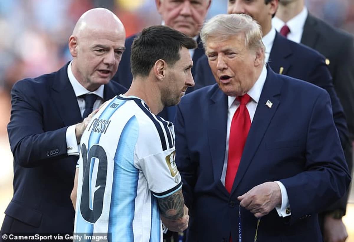Criticism of FIFA chief's Argentina message