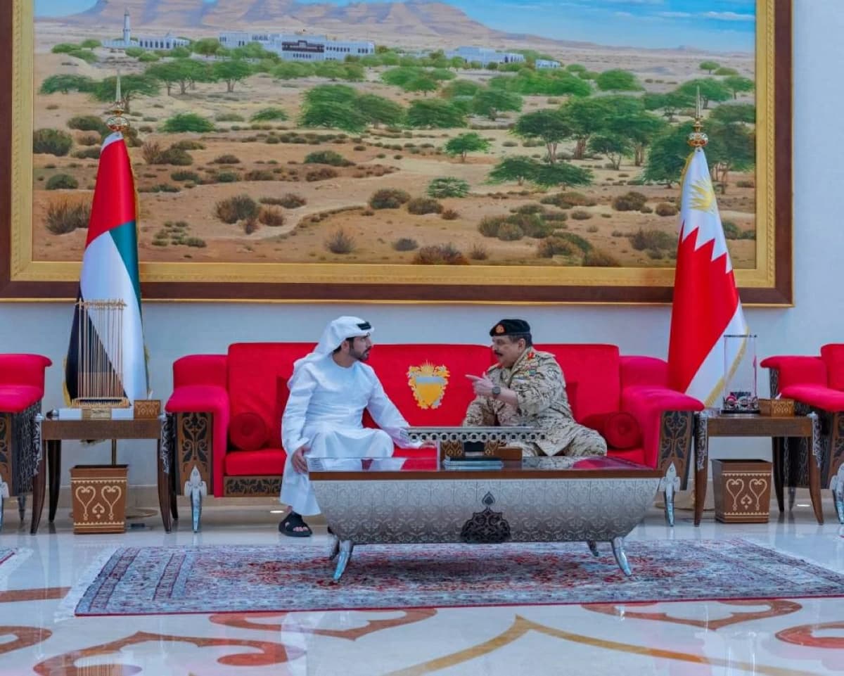 Bahrain King Meets Hamdan bin Mohammed