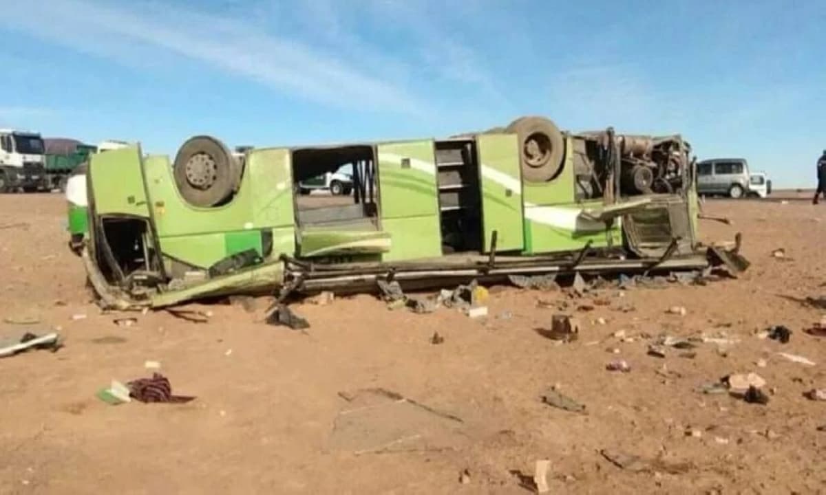 Algeria Bus Accident Kills 20