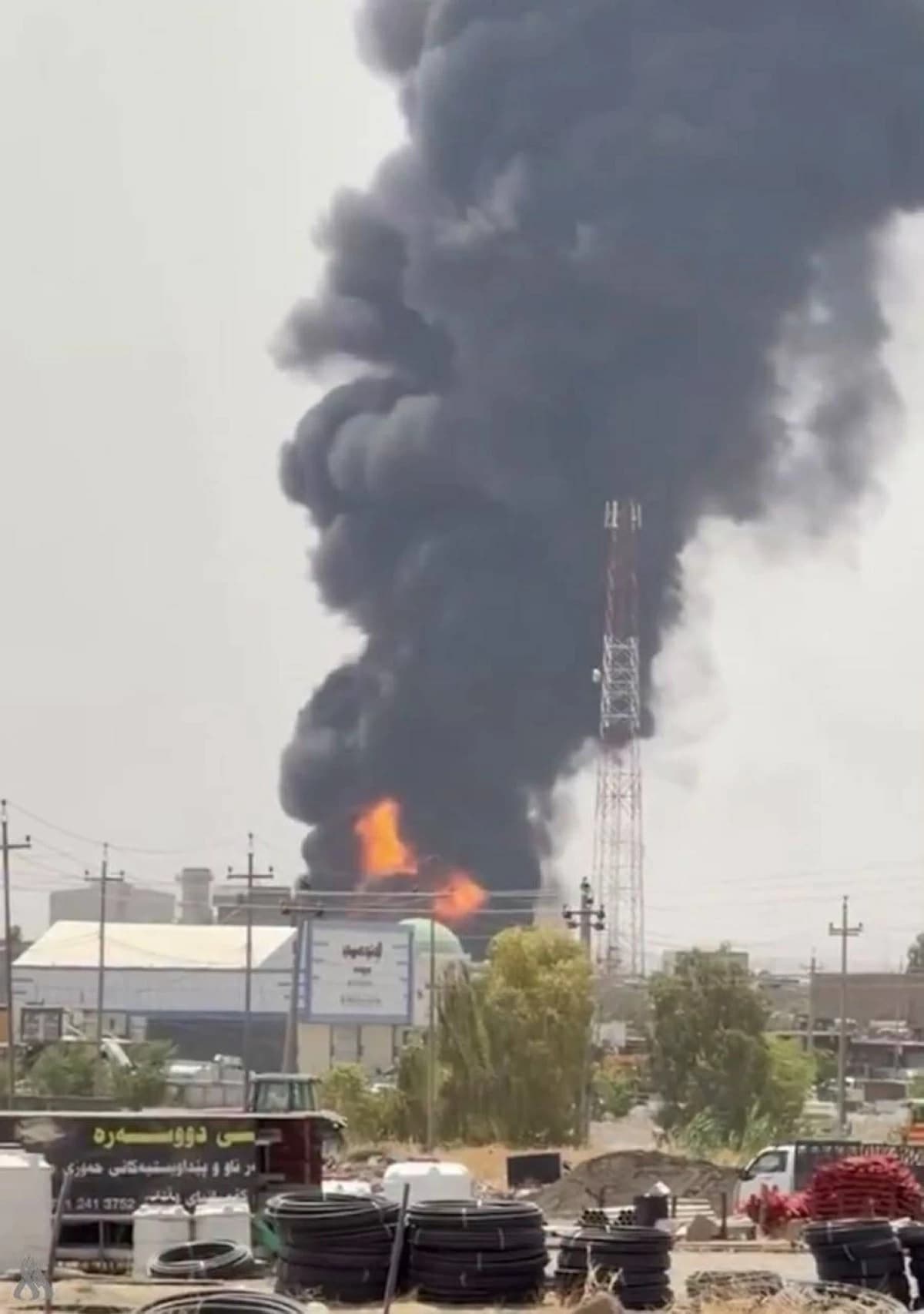 Refinery fire near Erbil extinguished