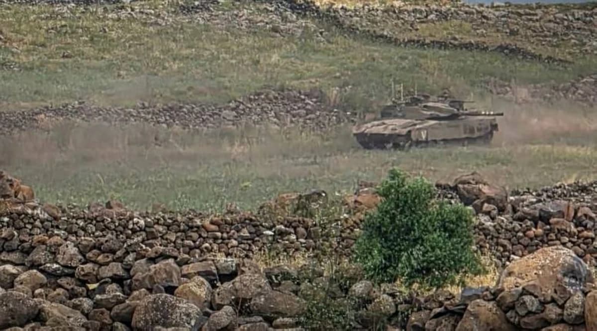 Israeli troops move into Sadmaniya Syria