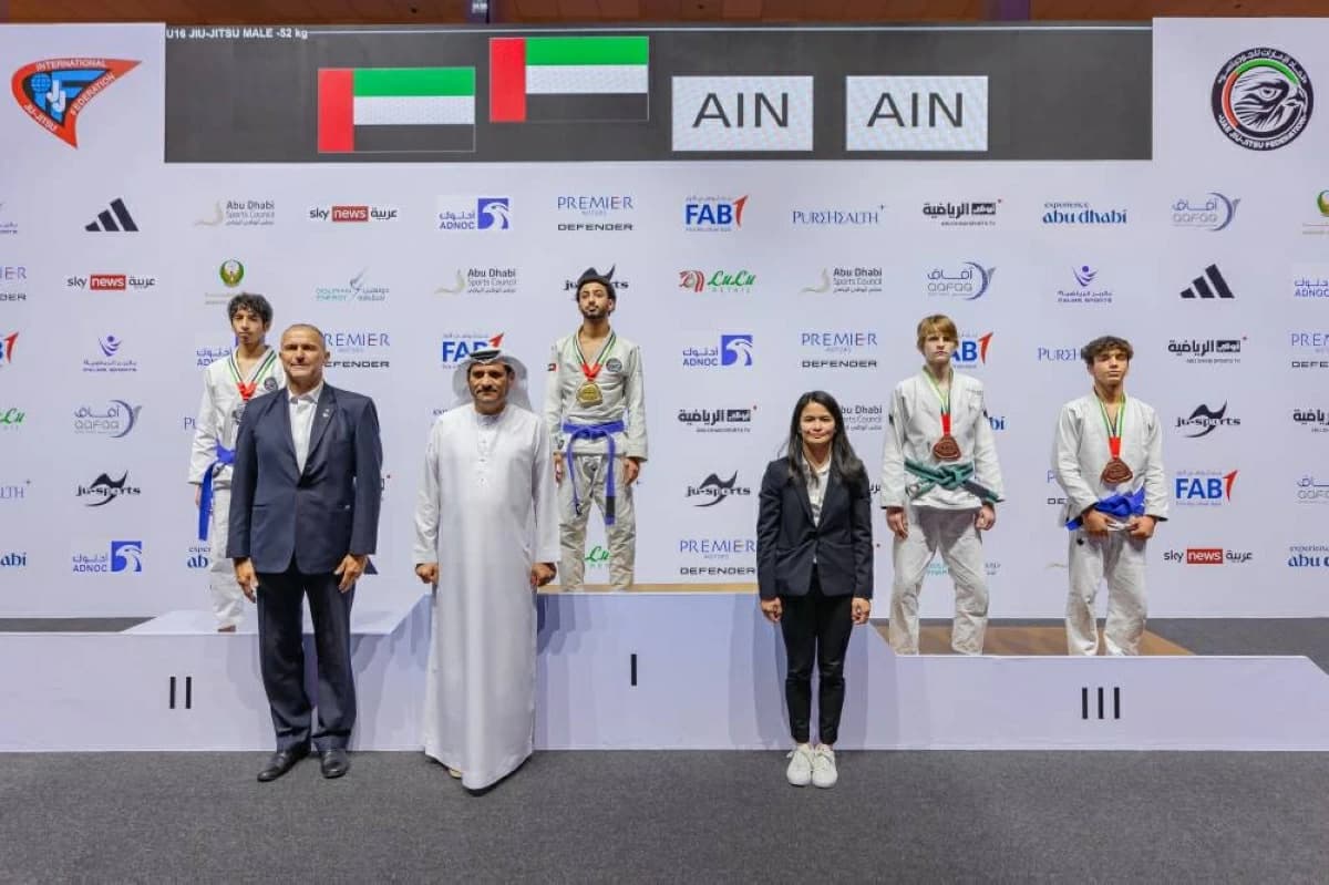 أبطال المستقبل يدعمون تقدم الإمارات في مونديال الجوجيتسو