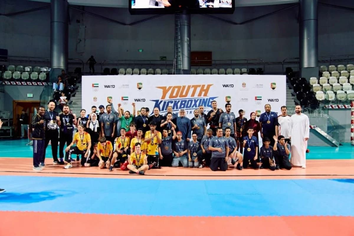 Abu Dhabi Muay Thai Wins Youth Kickboxing Title