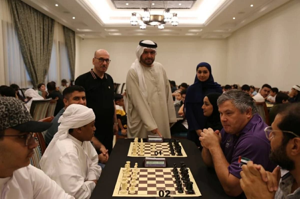 بدء بطولة الشطرنج في مجلس الخبيصي