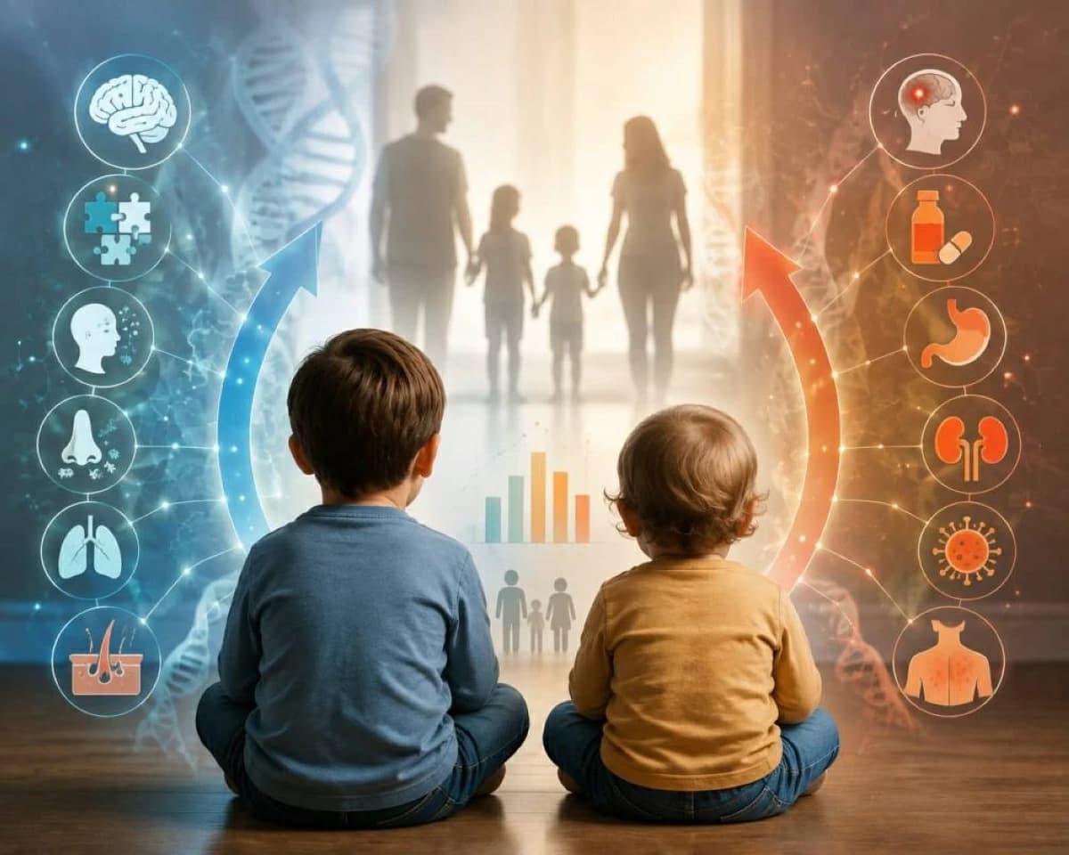 Birth order and health links