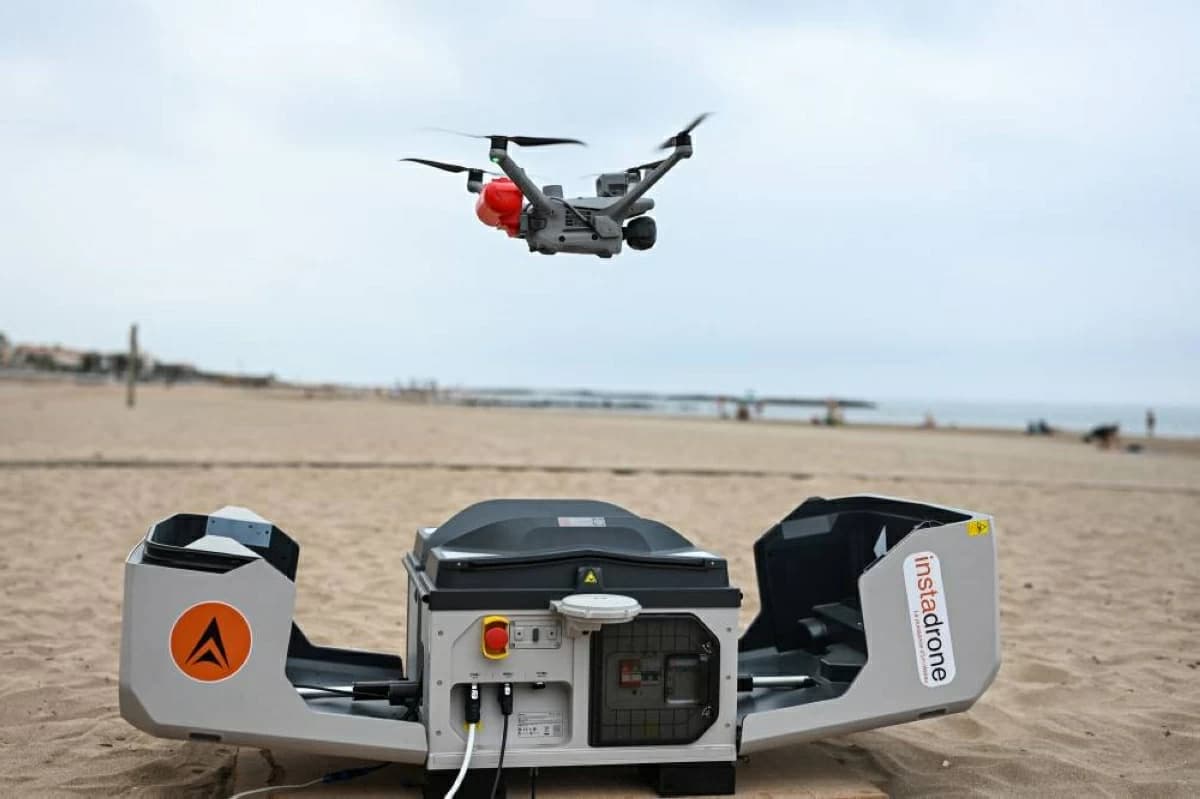 France trialing intelligent drones for drowning prevention