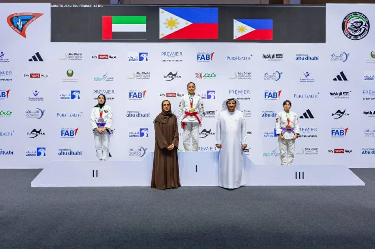 بنات الإمارات يحققن 5 ميداليات في الجوجيتسو