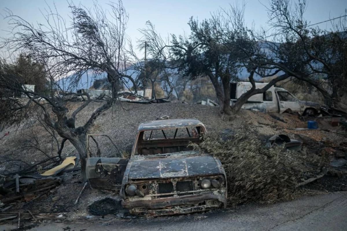 Greece: Deputy Mayor Held Over Wildfire