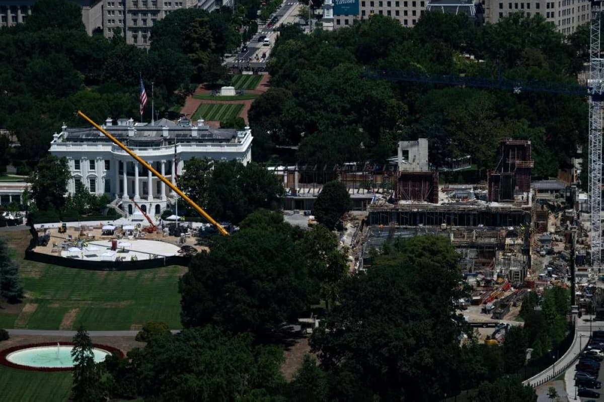 Trump contests order to stop celebration hall