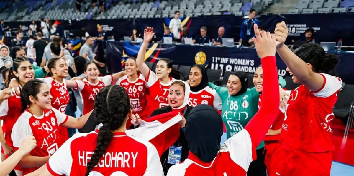 مباراة مصر والدنمارك بكأس اليد للناشئات