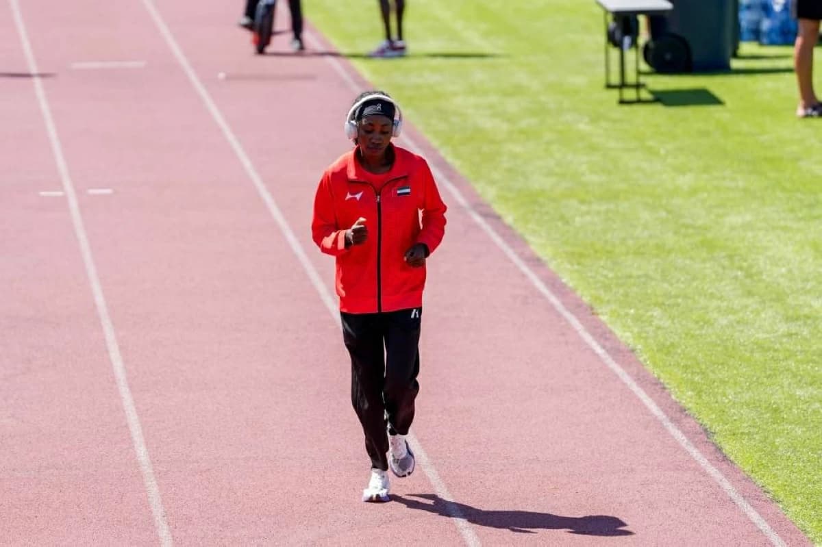 Maryam Karim fourth in youth 400m hurdles