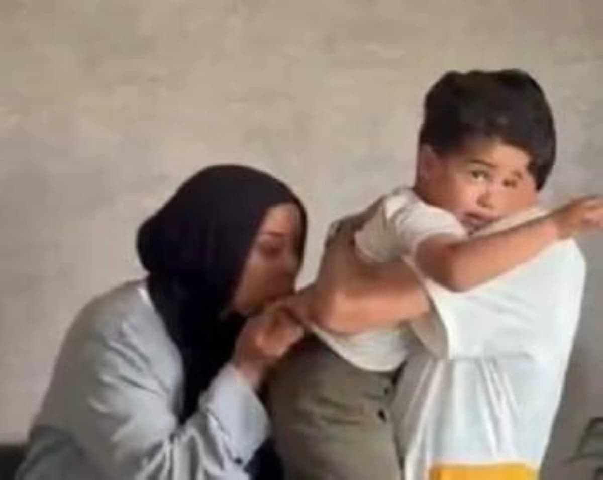 Child reunites with parents after abduction in Egypt
