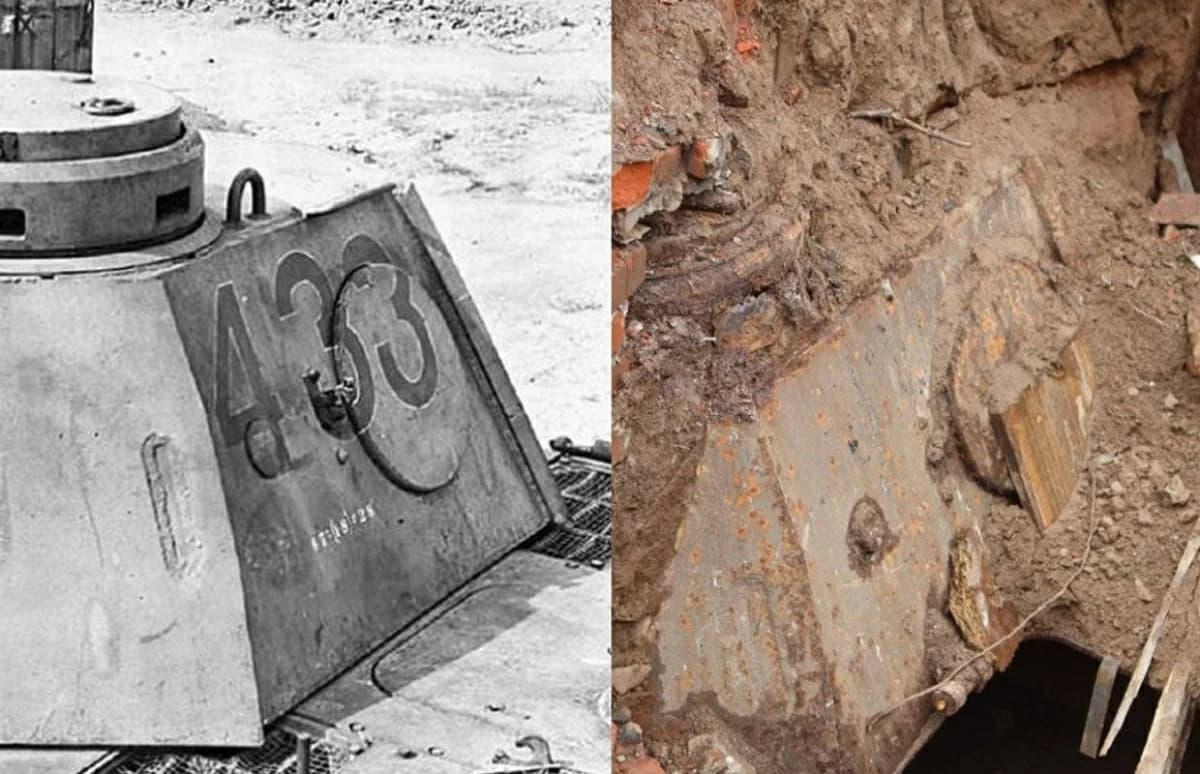 German Panther tank found at Russian university