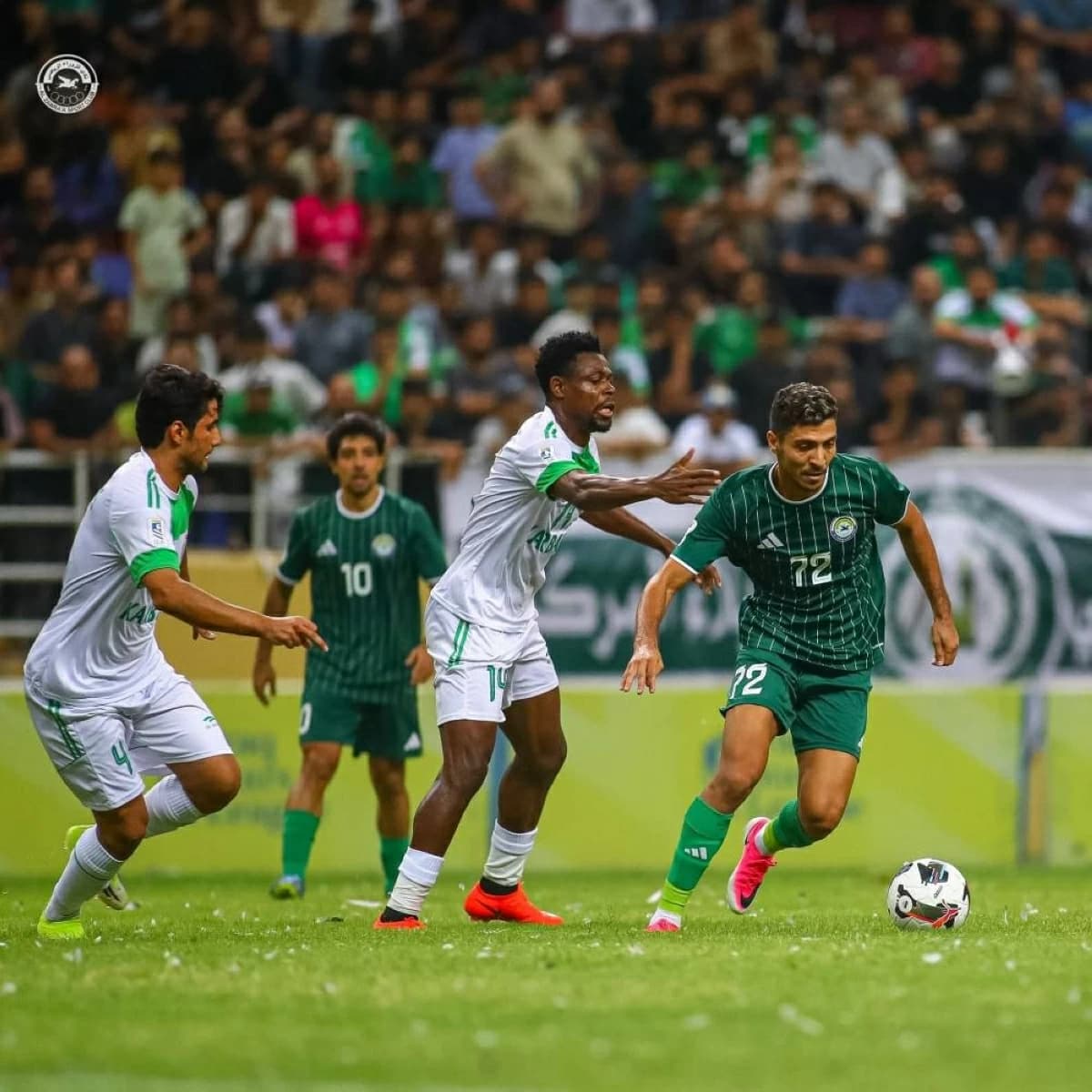 محمد شريف يبرز مع الزوراء في أول مباراة