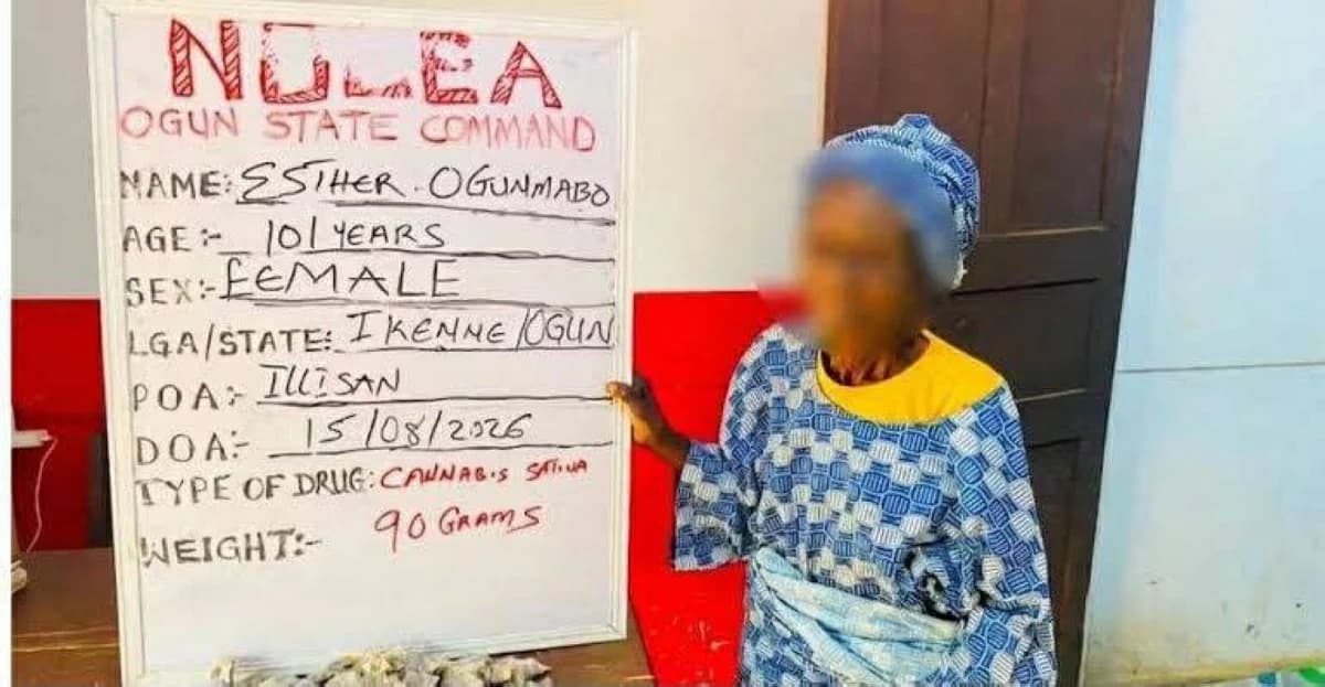 معمرة نيجيرية تبلغ 101 عاما تتهم ببيع المخدرات