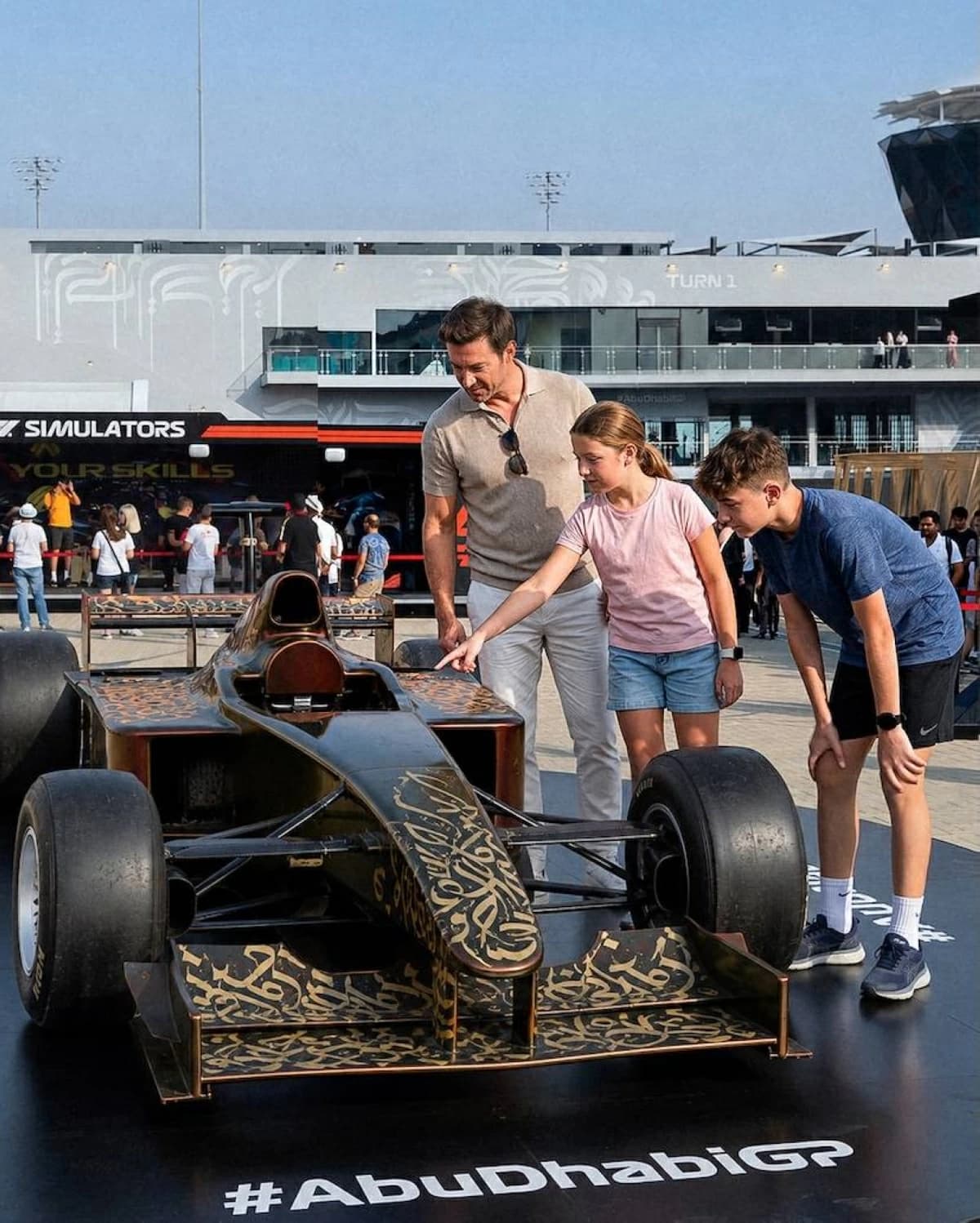 Free entry for children Friday at Abu Dhabi F1