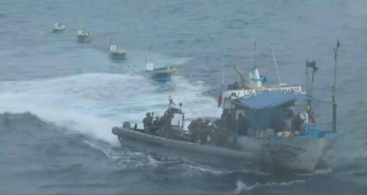 U.S. Army Targets Los Choneros Drug Boat