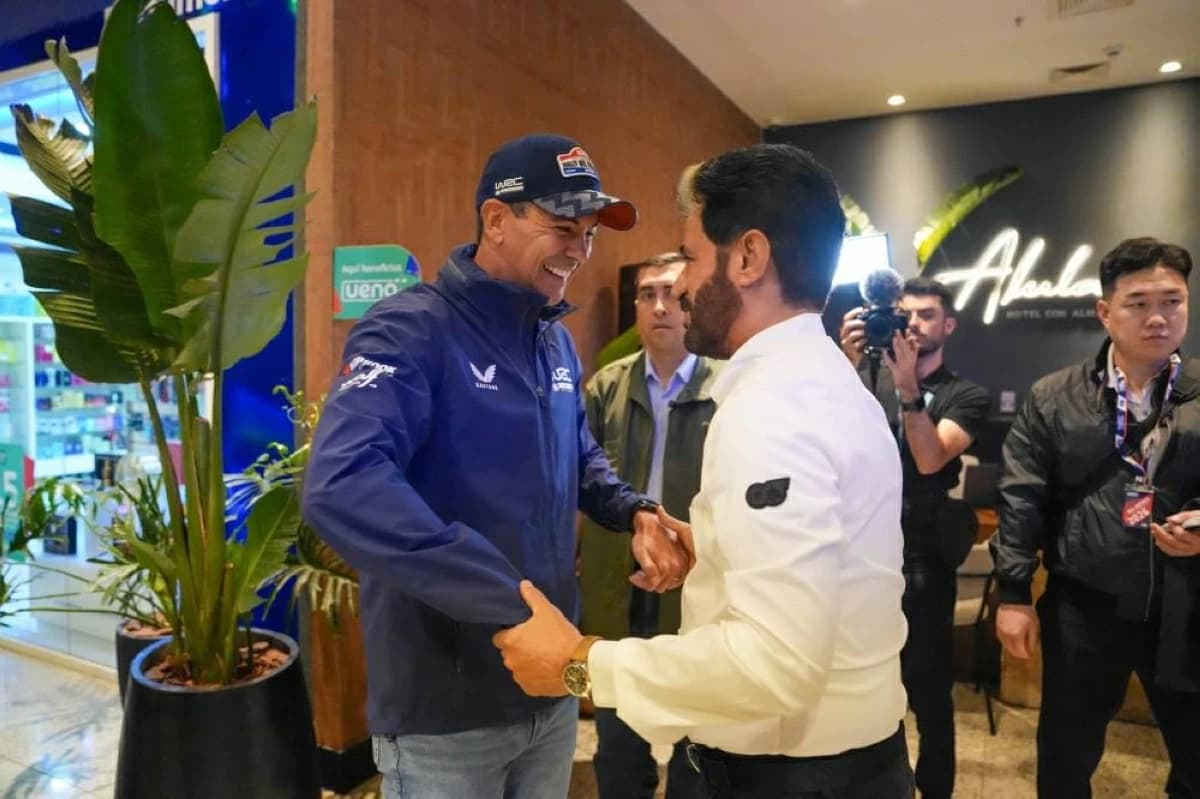 Paraguay and FIA Presidents Celebrate Encarnación Rally