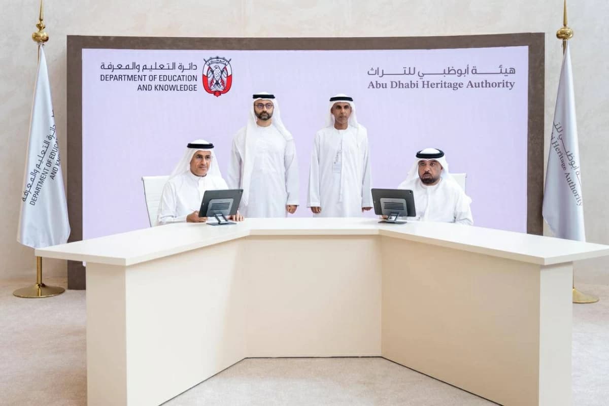 Educational agreement with Abu Dhabi Heritage