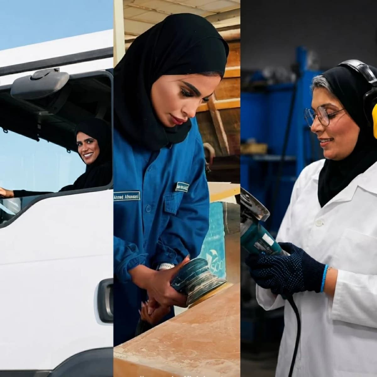 Emirati women excel in nontraditional roles