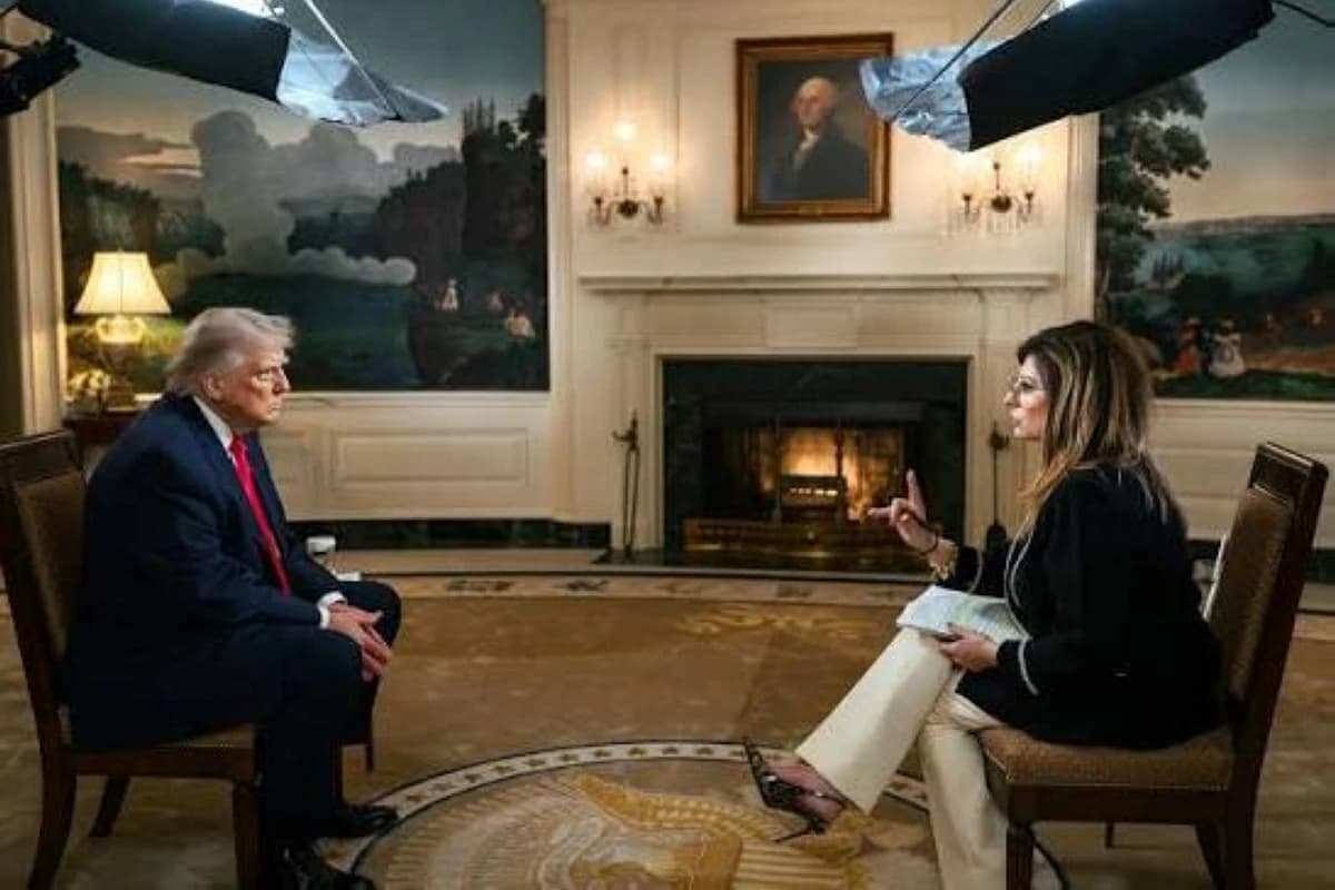 Trump defends ex-Fox anchor