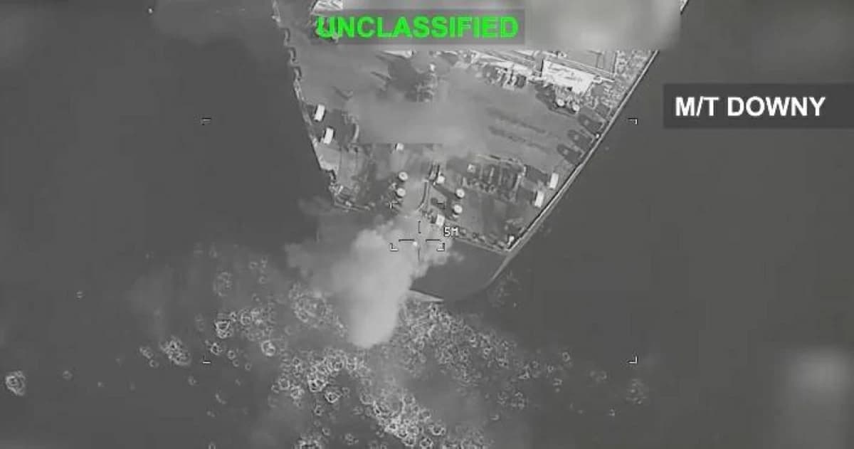 US military strikes Iranian-linked oil tankers