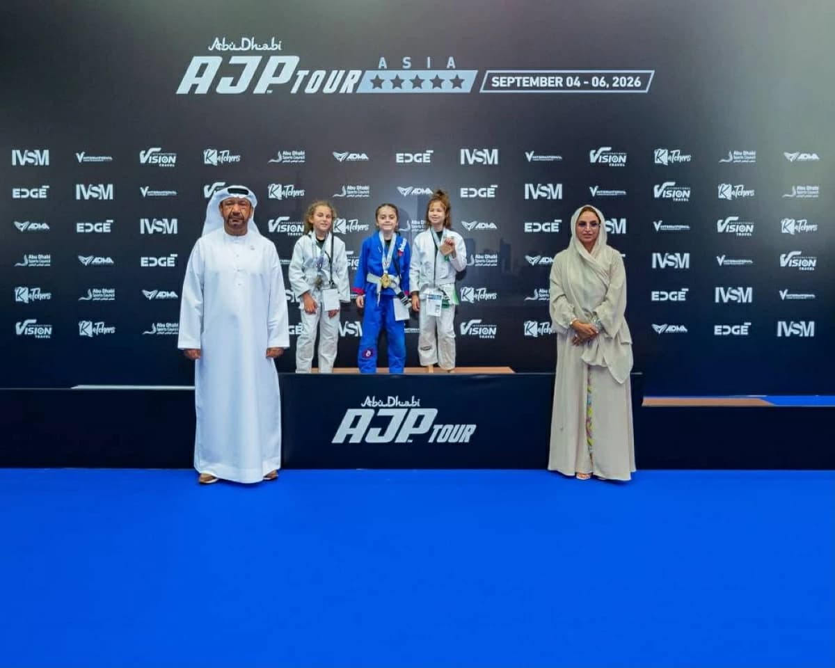 الإمارات تتصدر ترتيب آسيا للجوجيتسو