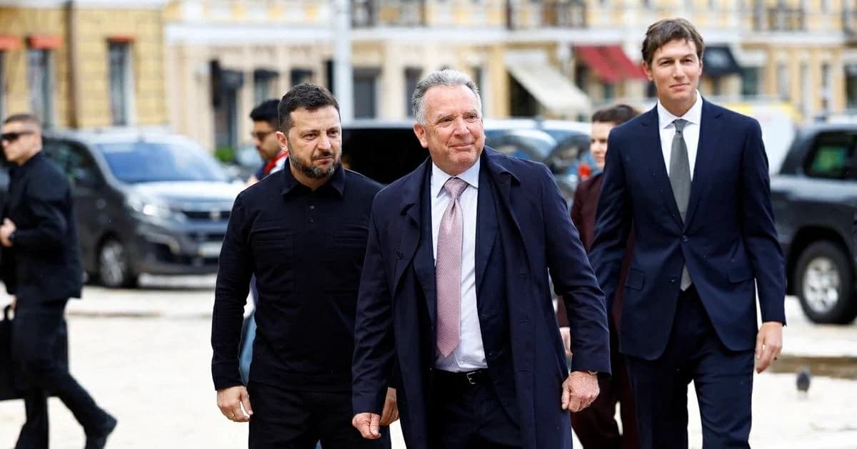 American envoys Vedekov and Kushner in Kyiv