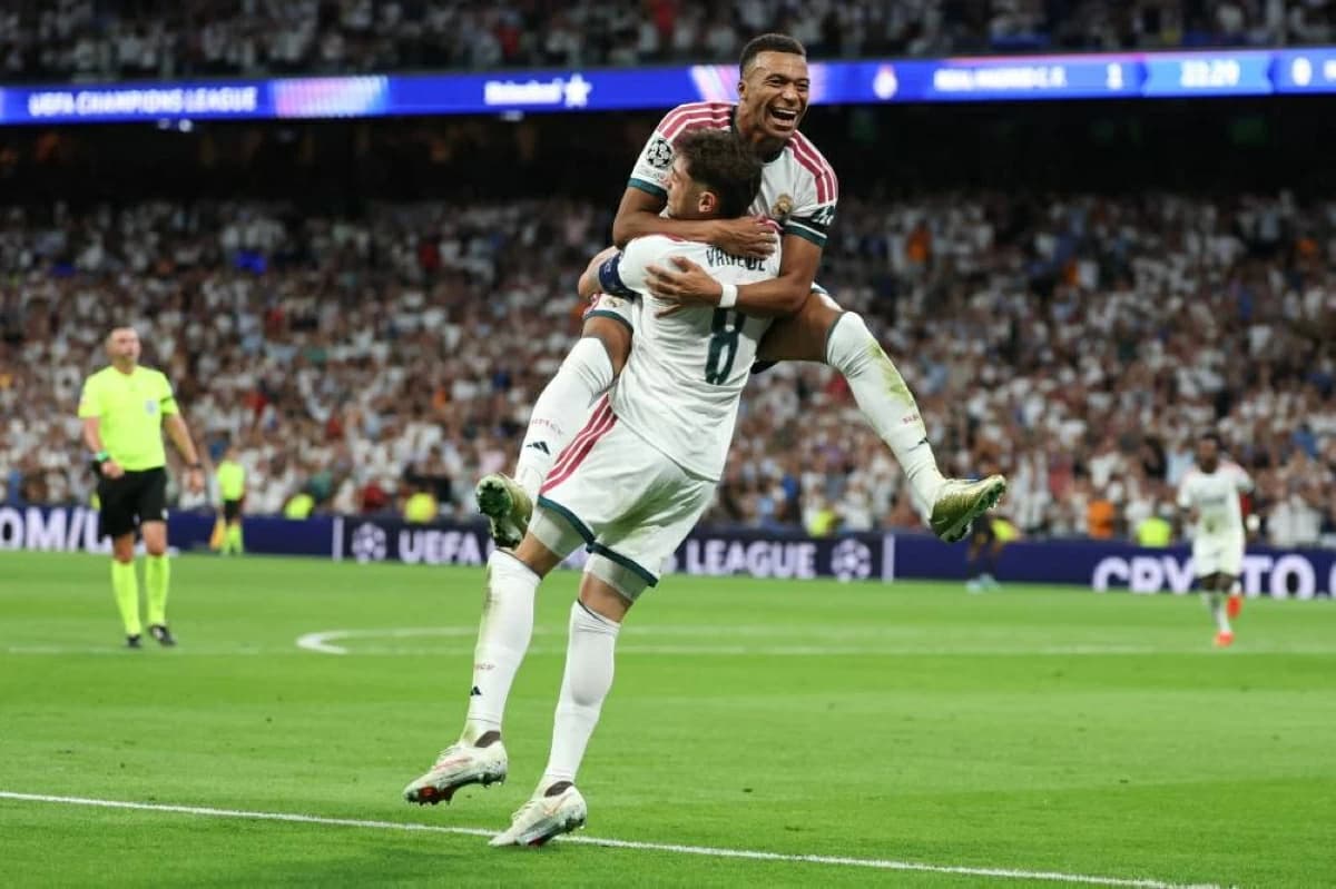 Real Madrid opens Champions League with upset over Inter