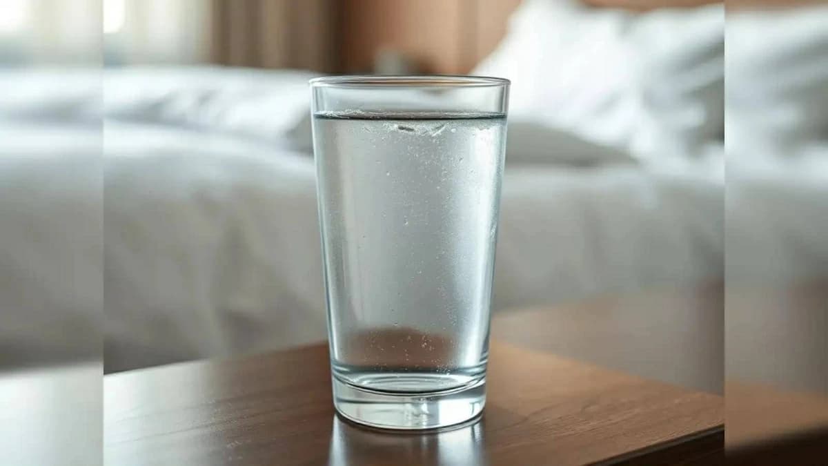 Effects of drinking water on waking