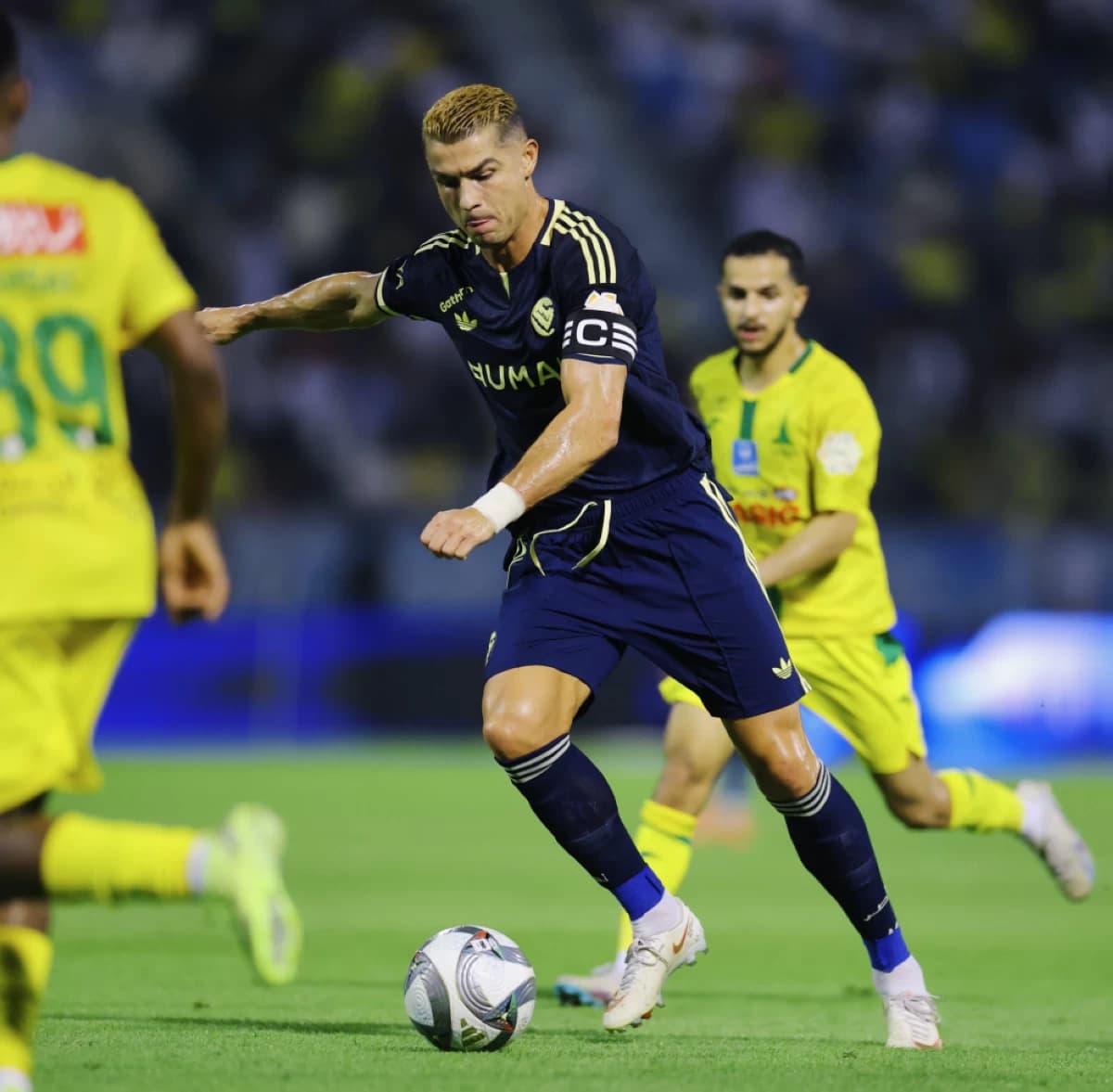 Glo supports Al-Nasr players Ronaldo boosts morale