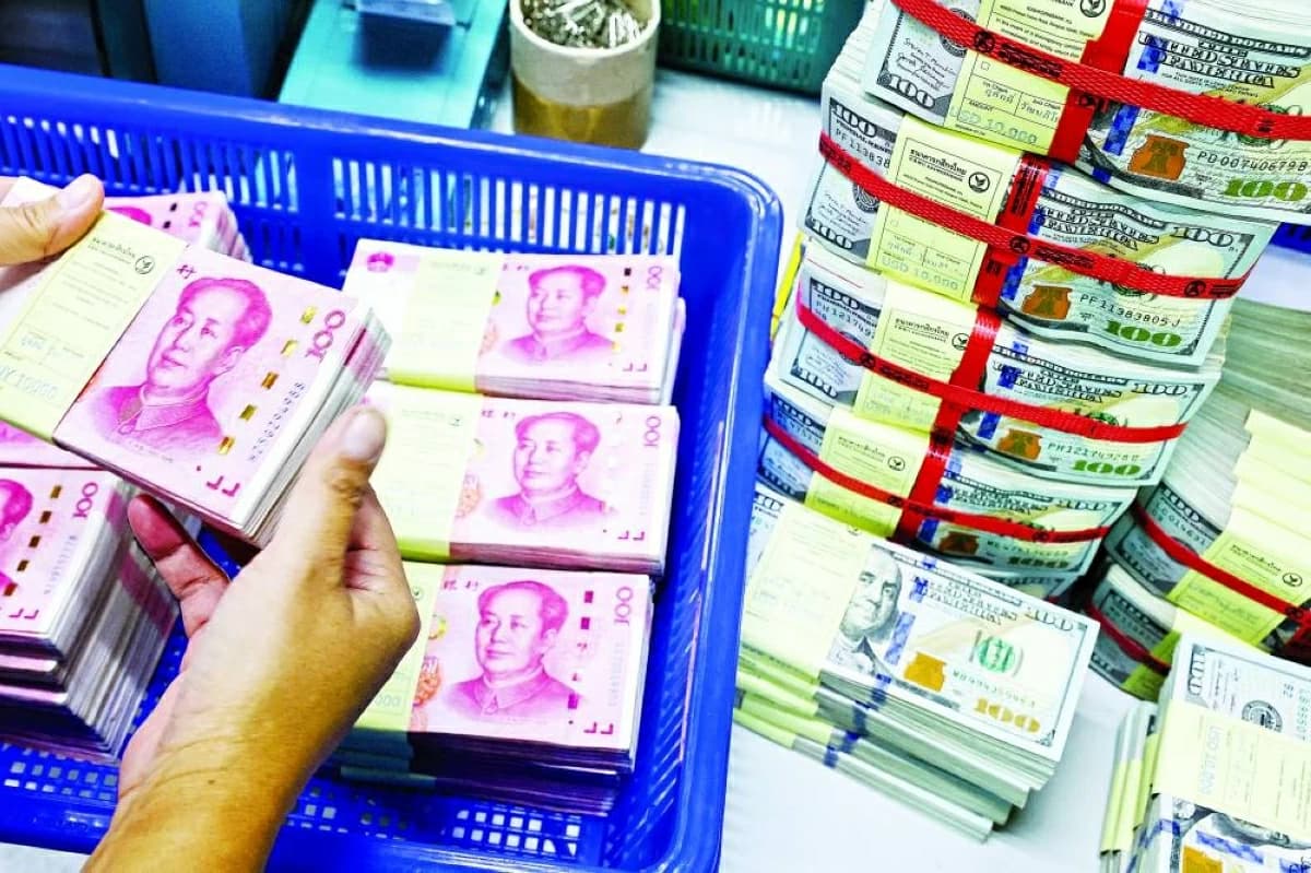 Chinese yuan reaches three-year high