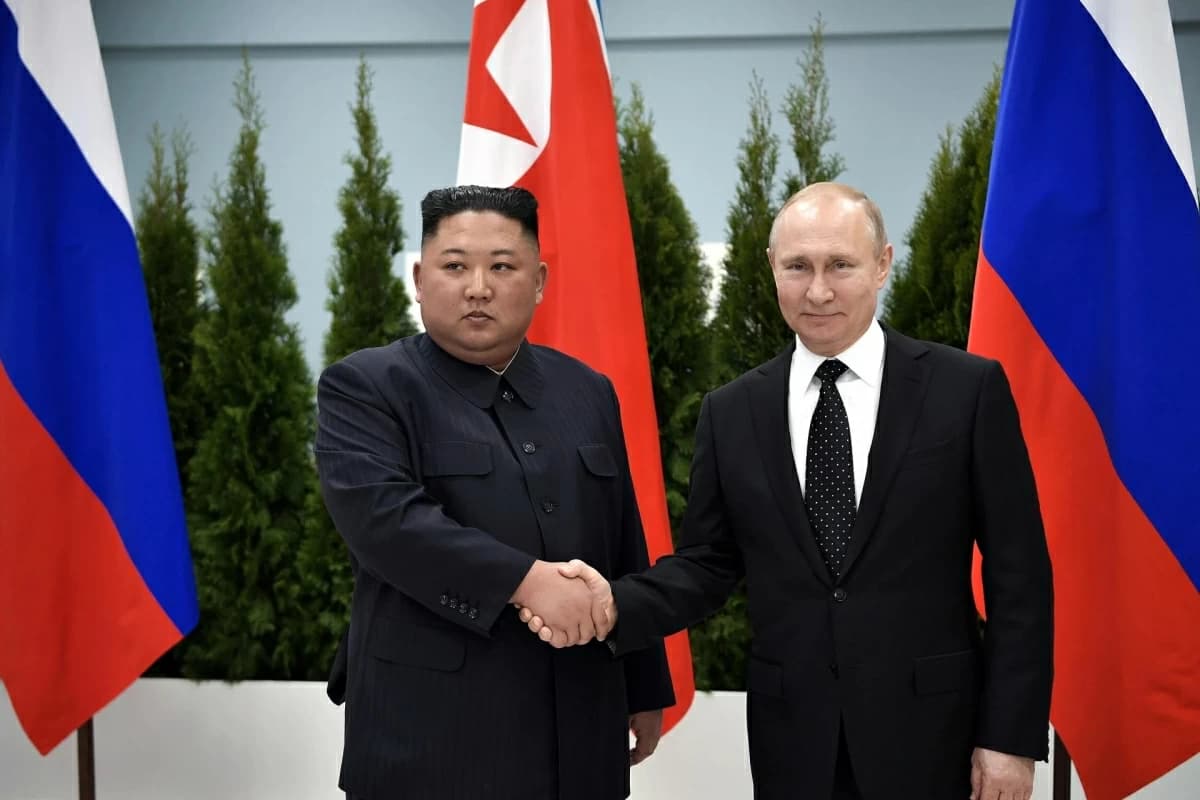 North Korea's leader backs Russia in war