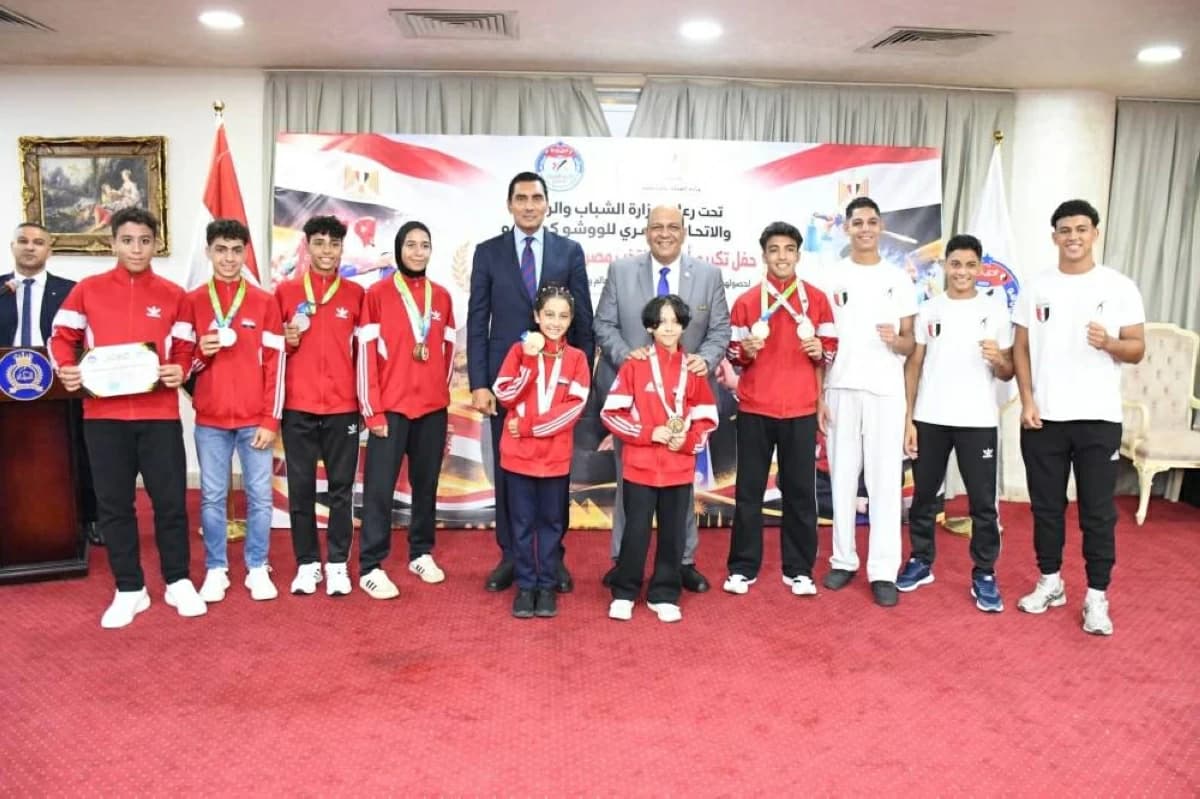 Egypt wins 54 medals at Wushu Championships