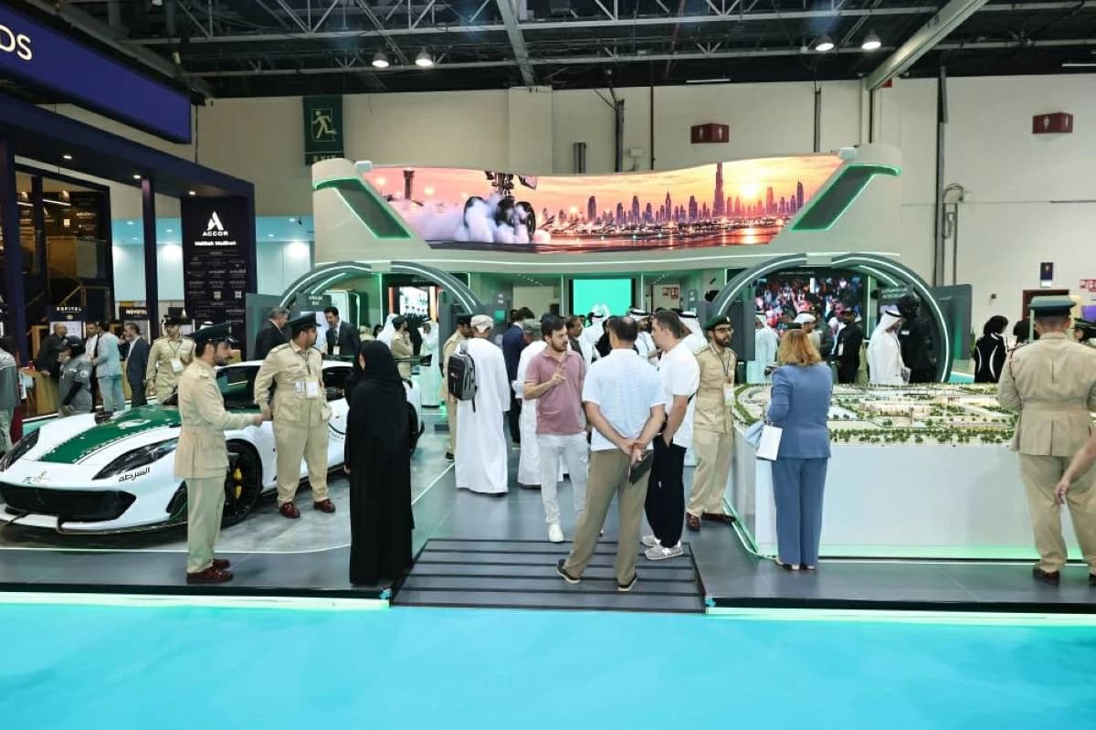 Dubai Police assist at Arab Travel Market