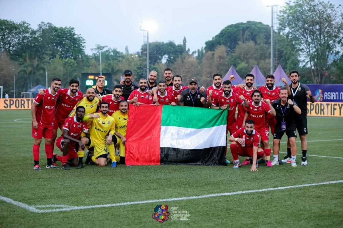 منتخب الإمارات يتأهل لمونديال كرة القدم المصغرة 2027