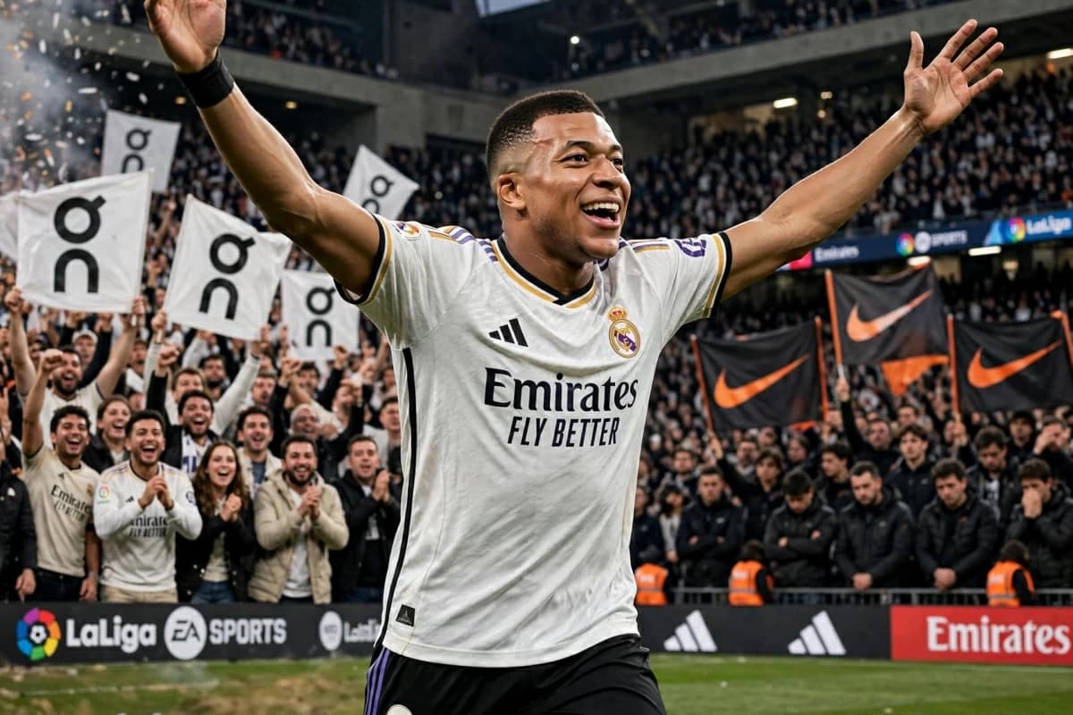 Mbappé leaves Nike for On