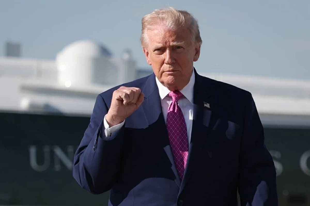 ترامب يعود للبيت الأبيض amid Middle East tensions