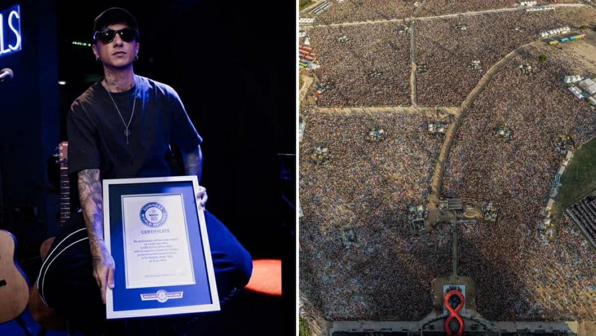 إيطالي يسجل رقمًا قياسيًا في غينيس بعدد تذاكر حفل